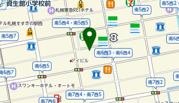 薄野 肉炉端 芯々の地図画像