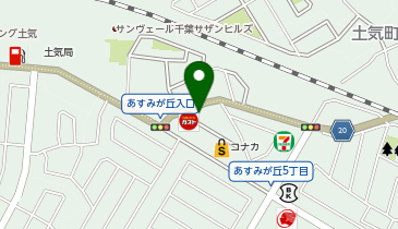 千乃家の地図画像