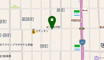 絵描きのやすの地図画像