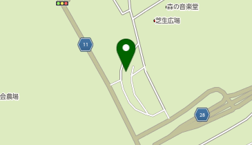 ヒッコリーファームの地図画像