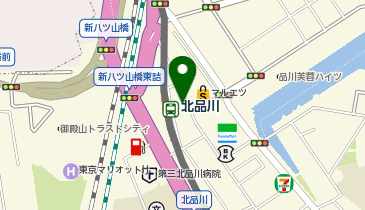 品川メディカルラボの地図画像