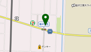 カレーのチャンピオン 野々市本店の地図画像