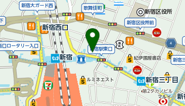 kakimoto arms(カキモト アームズ) 新宿店の地図画像