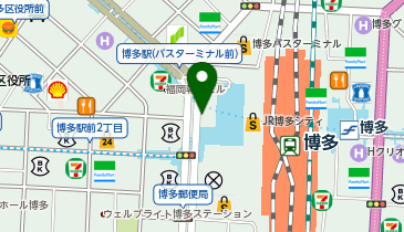 Dr.(ドクター)ストレッチ 博多駅地下街店の地図画像