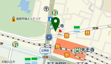 カーニグリル 天王寺店の地図画像