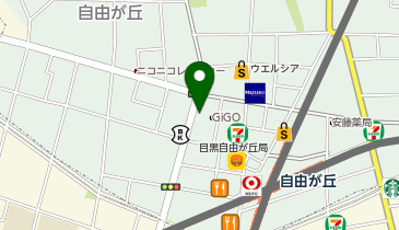 ダブルイーグル 自由が丘店の地図画像