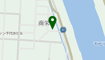 千代水地区公民館の地図画像