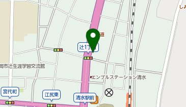 家系ラーメン 天家の地図画像