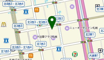 LINO HAIR(リノ ヘアー) 札幌店の地図画像