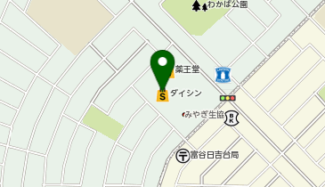 ダイシンホームセンター 大富店の地図画像