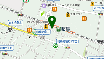 カレー食堂の地図画像