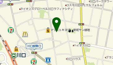 銀座コージーコーナー 樹モールプラザ川口の地図画像