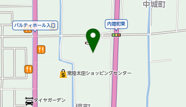 銀座コージーコーナー ヨークベニマル常陸太田の地図画像