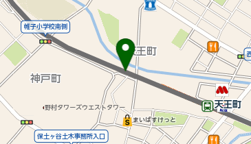 ロバーツコーヒー 星天qlay店の地図画像