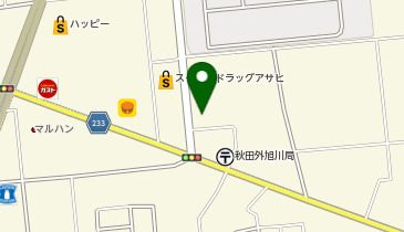 シャトレーゼ 秋田外旭川店の地図画像