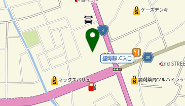 サイゼリヤ アクロスプラザ盛岡店の地図画像