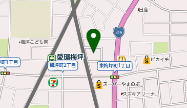 ZENT(ゼント) 梅坪店の地図画像