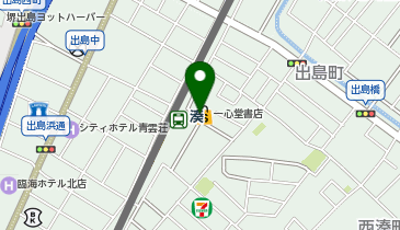 てこや 湊駅前店の地図画像