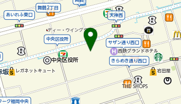 Park South Sandwich FUKUOKA(パーク サウス サンドイッチ フクオカ)の地図画像