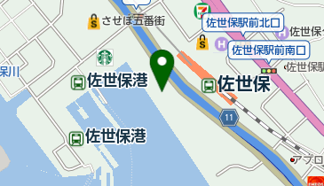 ハーバーテラス SASEBO(サセボ) 迎賓館の地図画像