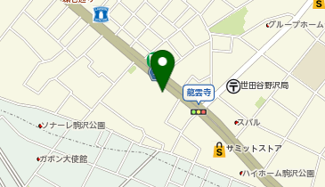 炭火焼肉 一龍の地図画像