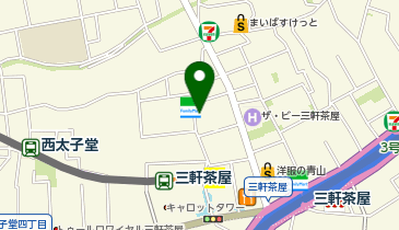 食堂かど。の地図画像