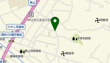 まてーれ 金沢 ひがし茶屋街の地図画像