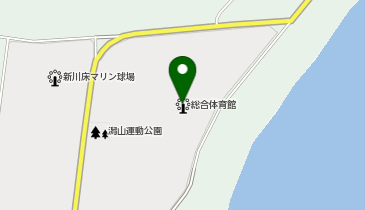 指宿総合体育館の地図画像