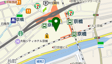 FULALI KYOBASHI(フラリ京橋)の地図画像