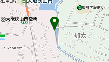 鎌倉整体院『大阪狭山』の地図画像