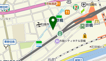 バーガーキング KiKi京橋店の地図画像