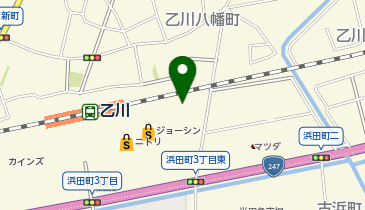 日乃屋カレー 半田店の地図画像