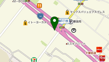 カフェバル CHEEERS(チアーズ)の地図画像