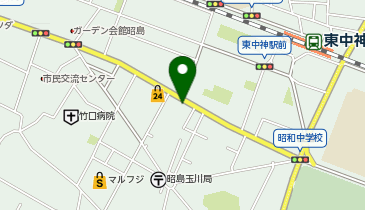 やさしさ昭島東中神整骨院の地図画像