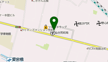 しぶき亭 荒町店の地図画像