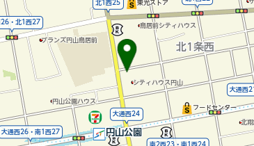WHOLE(ホール) 札幌円山の地図画像