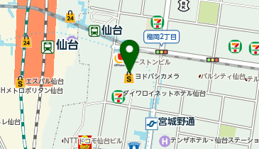 ロピア 仙台ヨドバシ店の地図画像