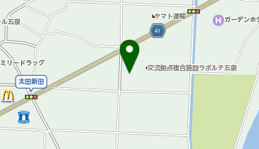 五泉商工会議所の地図画像