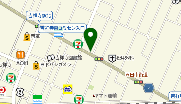 たまひよの写真スタジオ 吉祥寺店の地図画像