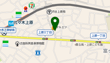 SO TARTE(ソータルト) 代々木上原店の地図画像