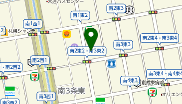 まずは、アイスの地図画像