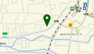 ランドリープレス 四条畷忍ケ丘店の地図画像