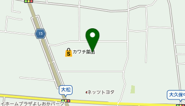 角上魚類 前橋店の地図画像