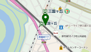 ローマ軒 南海三国ヶ丘店の地図画像