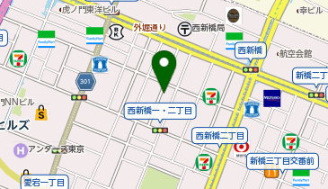 焼鳥しふく 新橋店の地図画像