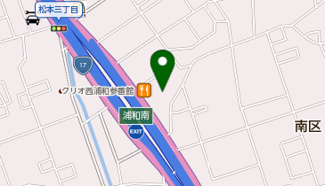 エクラシア西浦和の地図画像
