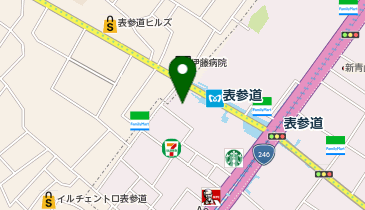 BVLGARI(ブルガリ) 表参道コンセプトストアの地図画像