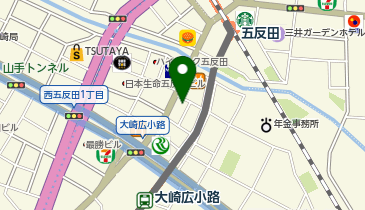 おでん屋たけし 西五反田店の地図画像