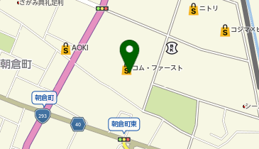 サンエトワール 足利店の地図画像