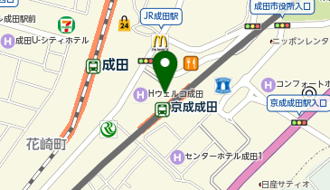 サンエトワール 京成成田店の地図画像